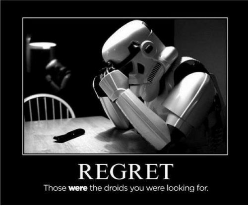 regret.storm trooper